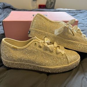 Kate Spade X Ked Wedding Sneakers Size 8.5
